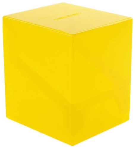 Gamegenic deckbox Bastion 100+ XL jaune pour jeux de cartes à collectionner