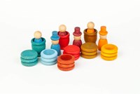 Grapat jouet en bois ensemble de jeu d'été - 27 pièces fantaisie