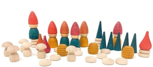 Grapat Jeu en bois Nins Tomten (42 pièces)-3