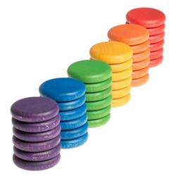 Grapat 36 x pièces (6 couleurs)