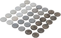 Grapat pierres mandala en bois gris - 36 pièces jouet ouvert-2