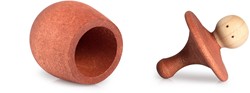 Grapat Boîte de vœux en bois 'Little Things' Orange