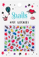 Escargots Escargots - Autocollants pour ongles