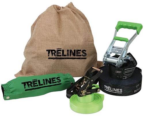 Trelines slackline jouet d'extérieur Classic Slackline 15m multicolore-3