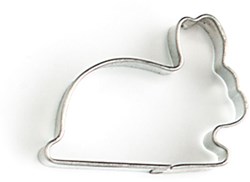 nic emporte-pièce lapin acier moule à biscuits blanc 4x3x1 cm jouet