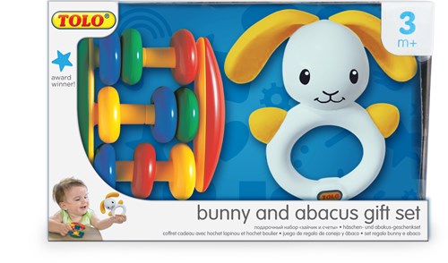 Tolo lapin et set cadeau jouet Abacus - éducatif et coloré-3