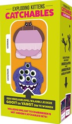 Jeu de cartes Asmodee Exploding Kittens Catchables Katastrofe & Katerina extension