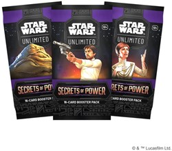 Fantasy Flight Games Star Wars Unlimited TCG Secrets of Power Booster Pack cartes