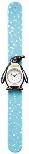 Mava montre slap enfant pingouin - montre jouet amusante