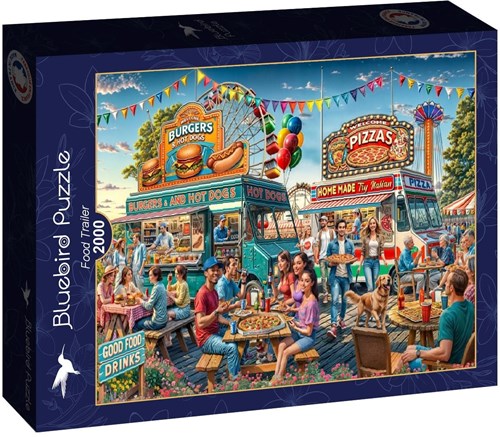 Bluebird Puzzle puzzle Food Truck - 2000 pièces jouet coloré