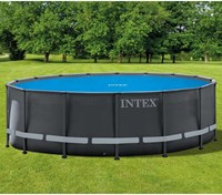 Intex bâche solaire pour piscine - couverture pour piscines Easy Set et Frame 16 ft-3
