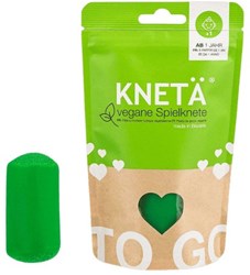 Kneta pâte à modeler verte 100g - pâte vegan pour enfants