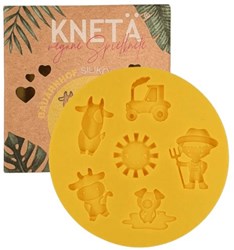 Kneta moule en silicone pâte à modeler ferme - moule jouet ferme