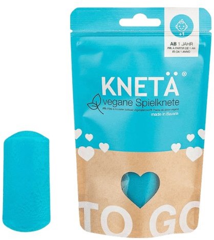 Kneta pâte à modeler bleue vegan durable 100g jouet créatif