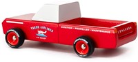 Candylab voiture jouet en bois Americana Longhorn Red multicolore-3