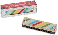 Petit Collage harmonica instrument de musique pour enfants multicolore