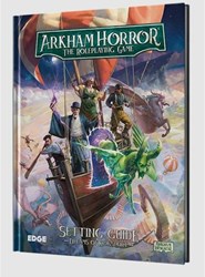 Asmodee Arkham Horror RPG guide Dreams of Kingsport livre anglais