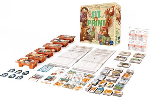 Jeu de société Asmodee Fit to Print - jeu de puzzle stratégique familial-3
