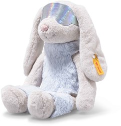 Steiff lapin en peluche Skier Hoppie - peluche 31 cm multicolore