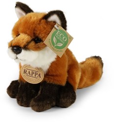 Rappa peluche renard écologique assis 18 cm jouet