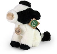 Rappa peluche vache jouet doux assis 18 cm animal ferme cadeau
