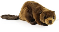 Rappa peluche castor jouet écologique 28 cm jouet durable