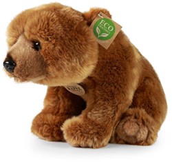 Rappa peluche ours grizzly 30 cm jouet écologique