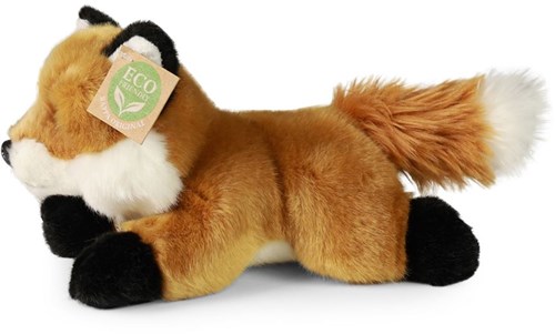 Rappa peluche renard couché 20 cm jouet en peluche renard-2