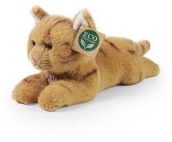 Rappa peluche chat marron 20 cm jouet écologique