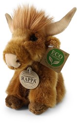 Rappa peluche vache Highland 16 cm jouet écologique