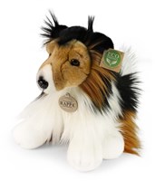 Rappa chien en peluche rough collie 28 cm jouet écologique
