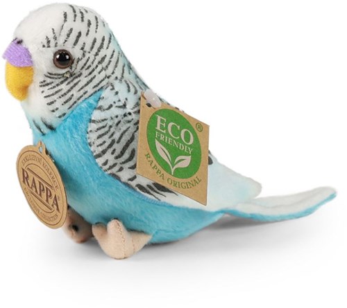 Rappa peluche perruche écologique 11cm jouet pour enfants-2