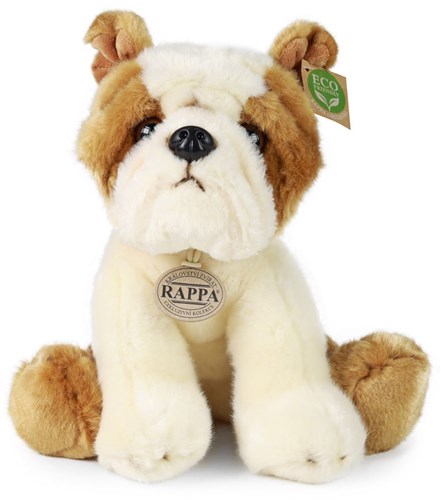 Rappa peluche bouledogue jouet 26 cm écologique-2