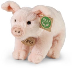 Rappa cochon en peluche - jouet en peluche cochon 20 cm rose
