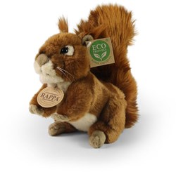 Rappa écureuil en peluche jouet câlin 17 cm multicolore