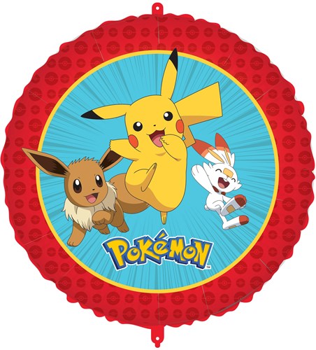 OttoSimon ballon en aluminium Pokemon 46 cm - Décoration fête enfant