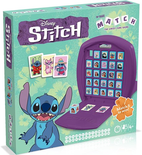 Winning Moves Stitch Top Trumps Match jeu - jouet Disney