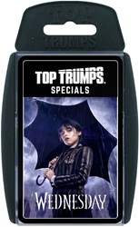 Winning Moves jeu de cartes Wednesday - Top Trumps - Série Netflix