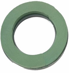 HBX natural living anneau mousse florale vert 20cm base composition