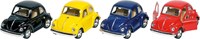 Goki voiture jouet Volkswagen Coccinelle 1967 die-cast avec moteur à rétrofriction-2