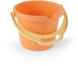 Dantoy seau jouet pastel avec anse 2,5 litres multicolore