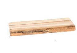HBX natural living planche déco en bois 30x13x2,5cm marron décoration