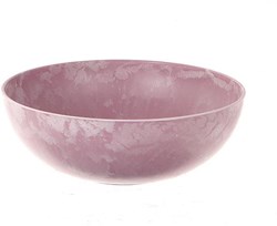 HBX natural living bol jouet mélamine rose 25x9cm composition florale