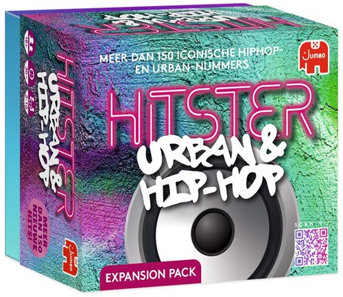 Jumbo Hitster Urban & Hip-Hop Set d’extension jeu musical party game