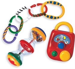 Tolo Classic coffret cadeau bébé - set de jouets 3 pièces pour bébés