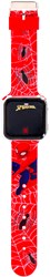 Accutime montre LED Spider-Man enfant digitale rouge avec affichage date