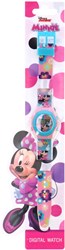Accutime montre enfant Minnie Mouse - montre LED digitale violette