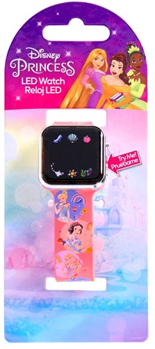 Accutime - Montre enfant LED Disney Princess avec écran digital rose-2