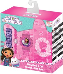 Accutime Gabby's Dollhouse montre enfant coffret cadeau multicolore