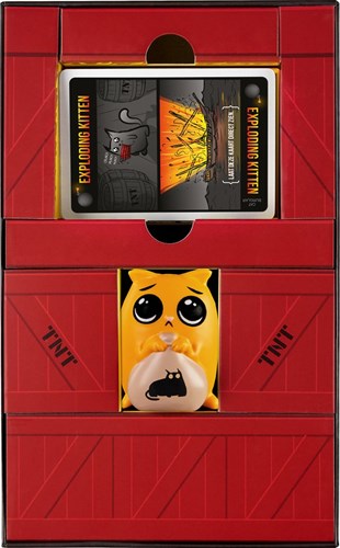 Exploding Kittens jeu de cartes Édition Cat Burglar avec figurine en mousse-3